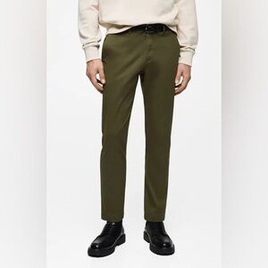 Zara Men's Khaki Chinos